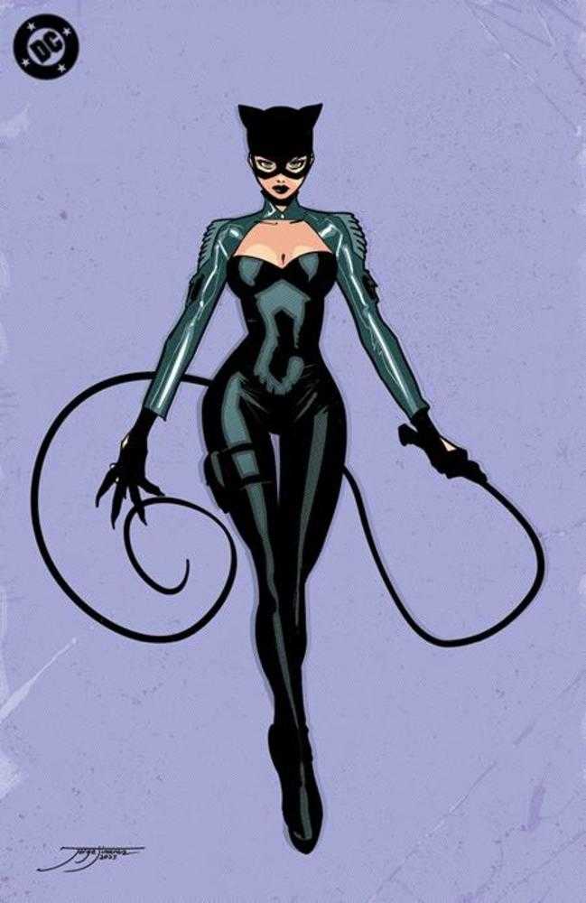 Catwoman 85 Cover G Jorge Jimenez Corner Box Spot Foil Variant - gabescaveccc