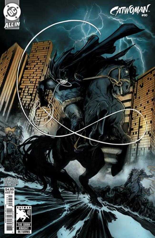 Catwoman 90 Cover E Joelle Jones Dark Knight Returns 40 Th Anniversary Card Stock Variant - gabescaveccc