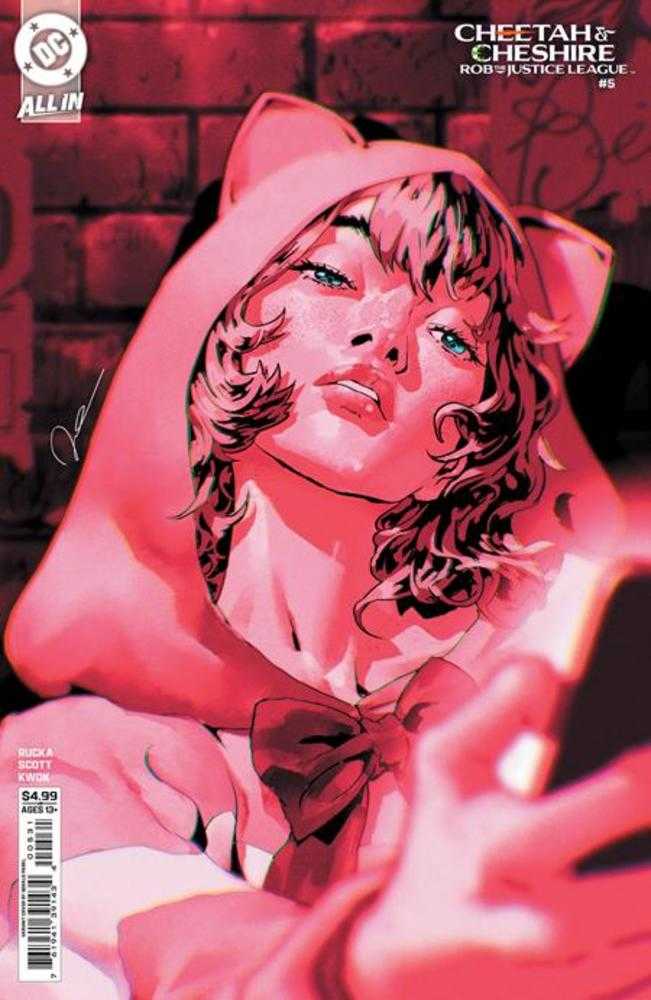 Cheetah And Cheshire Rob The Justice League 5 (Of 6) Cover B Gerald Parel Card Stock Variant - gabescaveccc