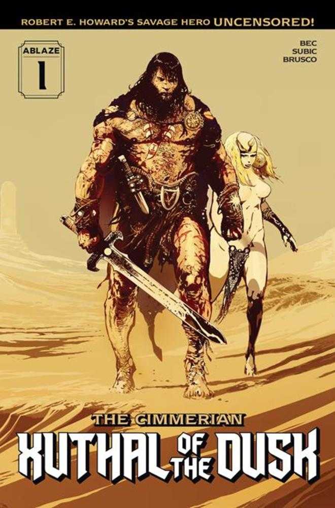 Cimmerian Xuthal Of The Dusk #1 (Of 3) Cover B Stevan Subic Variant (Mature) - gabescaveccc