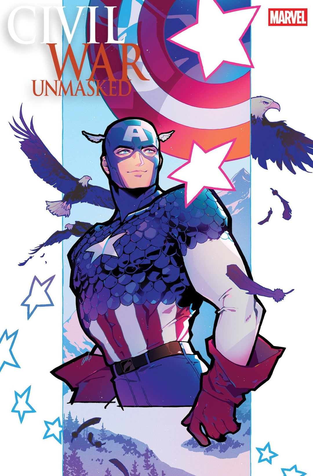 Civil War: Unmasked 1 Rose Besch Variant - gabescaveccc