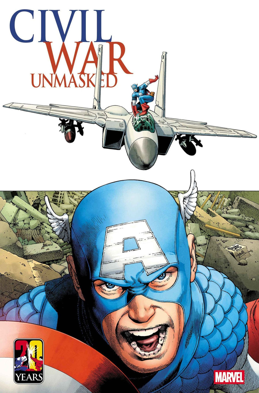 Civil War: Unmasked 3 Paulo Siqueira 5 Part Connecting Variant - gabescaveccc