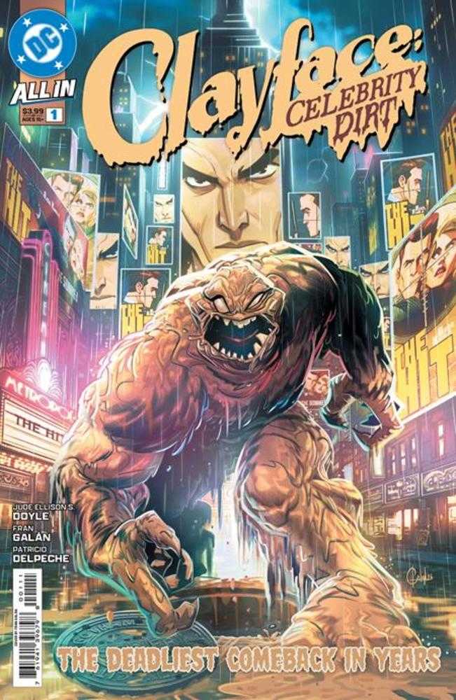 Clayface Celebrity Dirt 1 (Of 6) Cover A Fran Galan - gabescaveccc