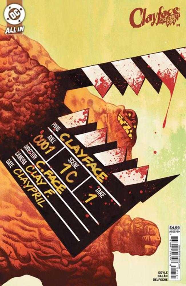Clayface Celebrity Dirt 1 (Of 6) Cover B Mike Del Mundo Card Stock Variant - gabescaveccc