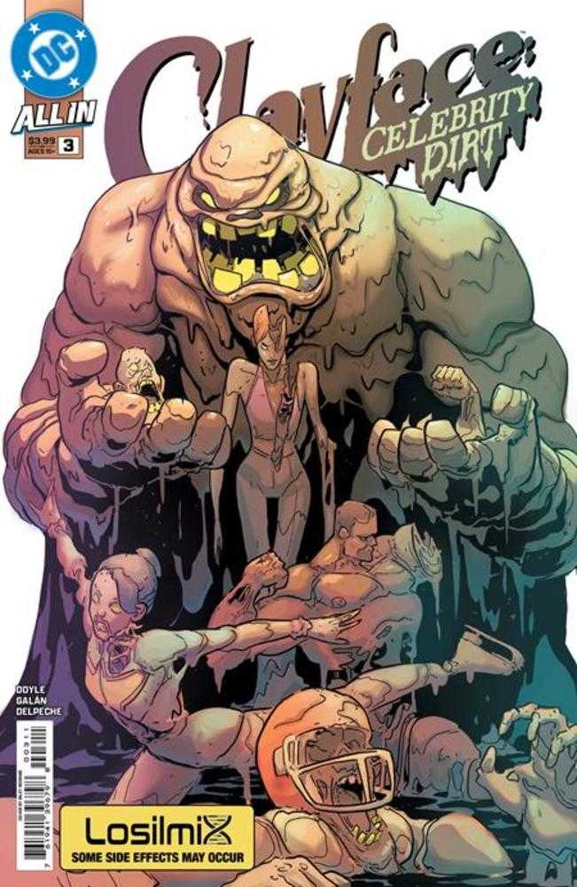 Clayface Celebrity Dirt 3 (Of 6) Cover A Riley Rossmo - gabescaveccc