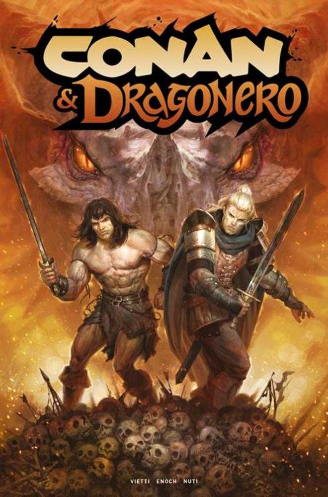 Conan And Dragonero 4 (Of 7) Cover B Paolo Barbieri Variant (Mature) - gabescaveccc