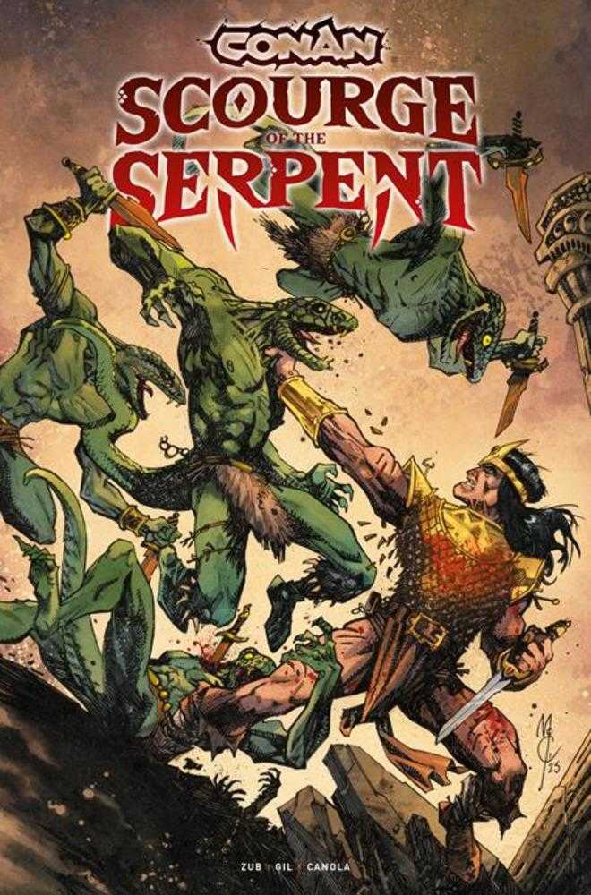 Conan The Barbarian Scourge Of The Serpent 1 (Of 4) Cover B John Mccrea Variant (Mature) - gabescaveccc