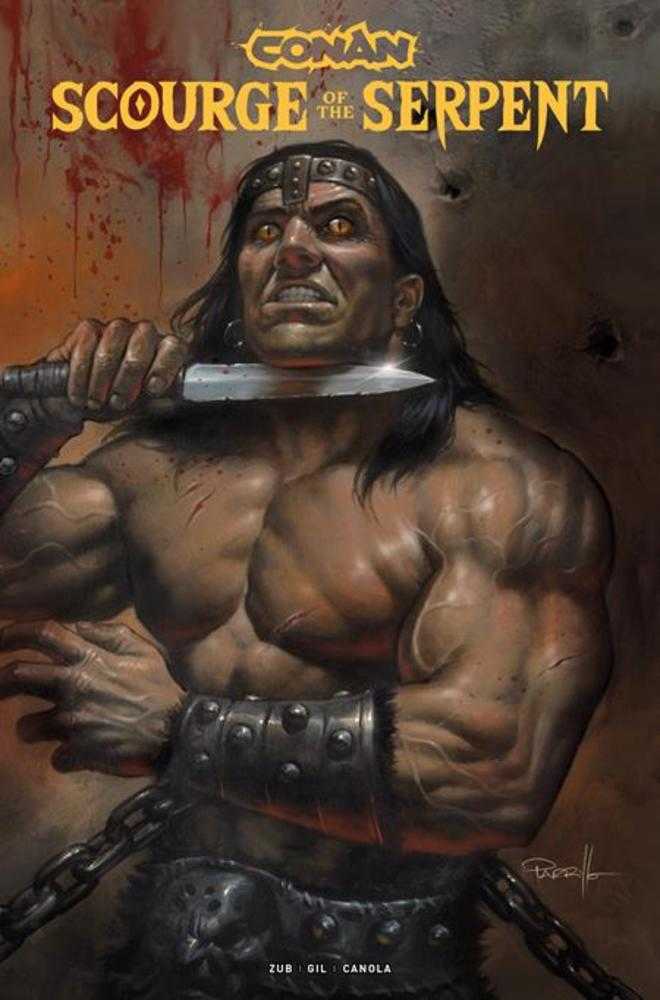 Conan The Barbarian Scourge Of The Serpent 4 (Of 4) Cover B Lucio Parrillo Variant (Mature) - gabescaveccc