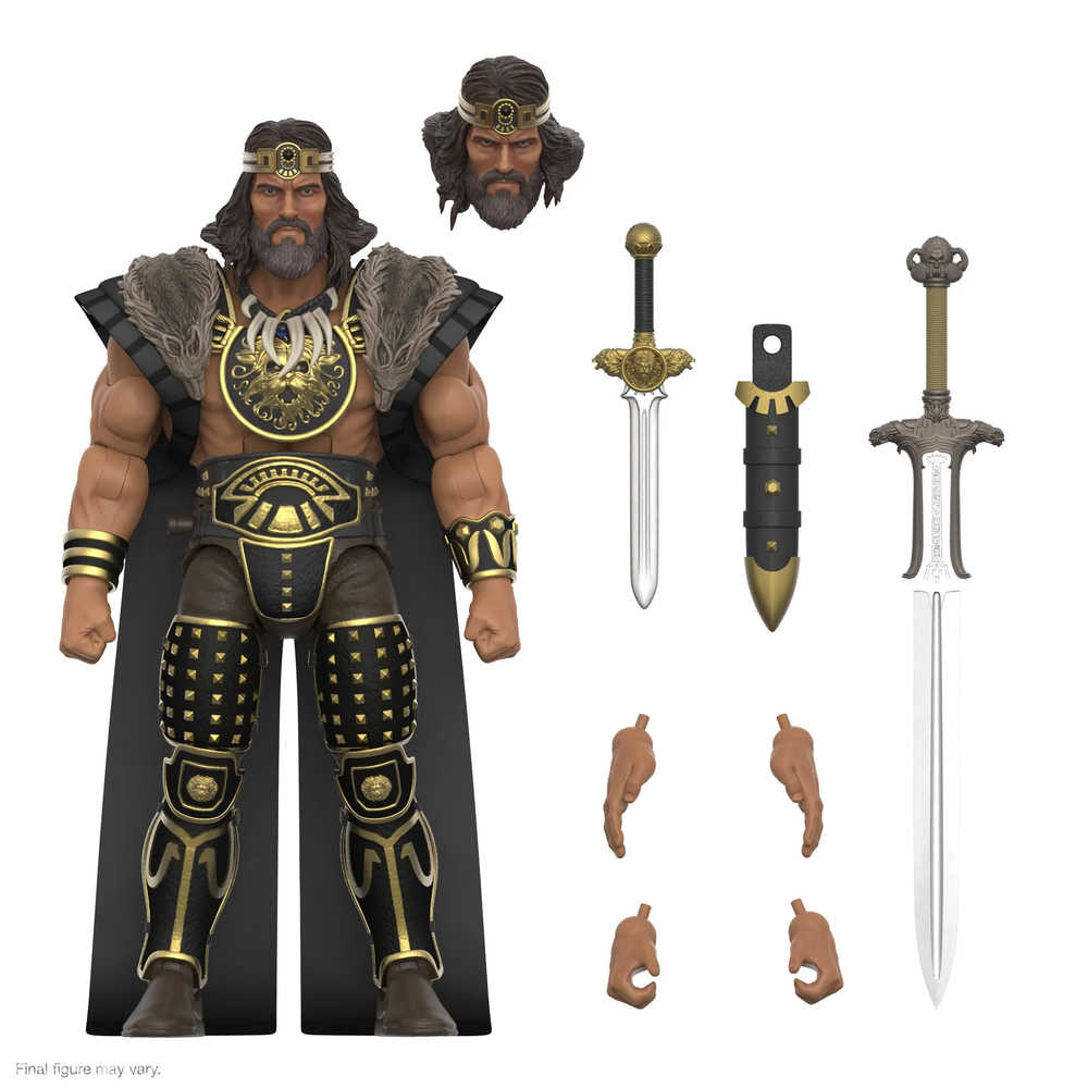 Conan The Barbarian Ulitmates W4 King Conan Figure - gabescaveccc