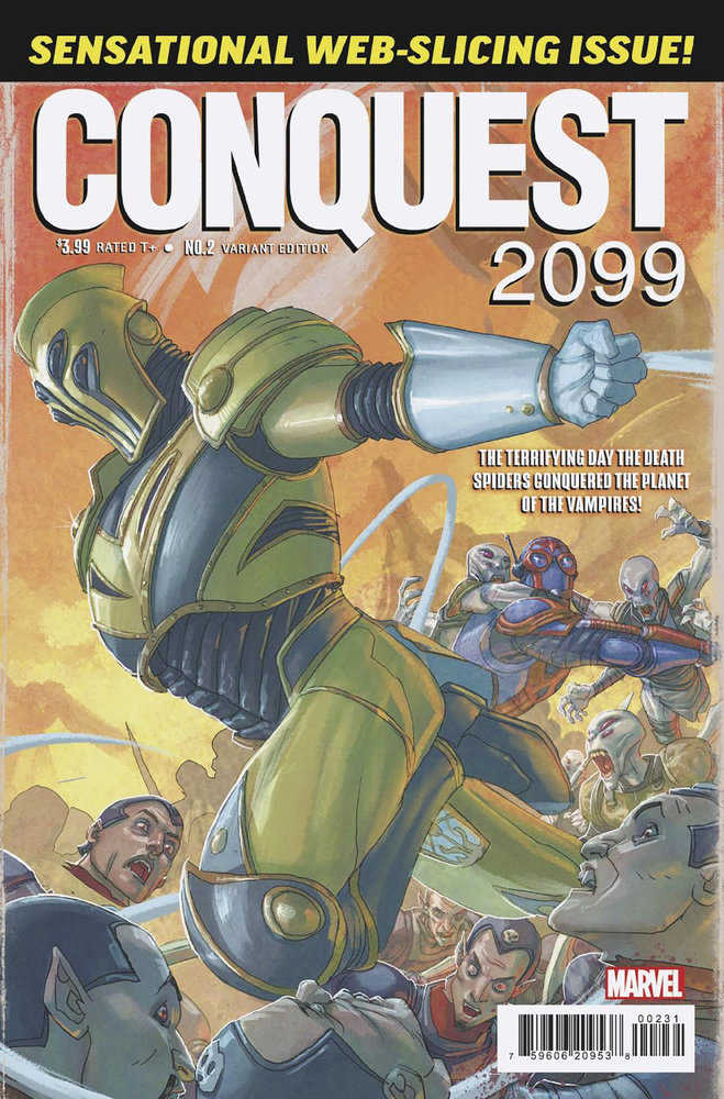 Conquest 2099 #2 Pete Woods Variant - gabescaveccc