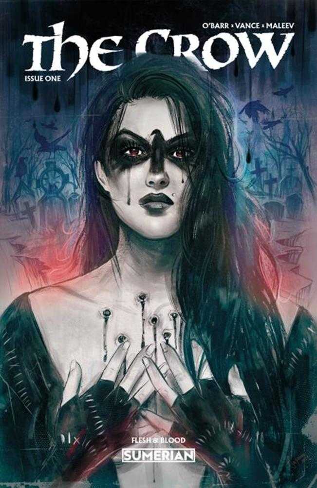 Crow Flesh And Blood #1 Cover A Suspiria Vilchez (Mature) - gabescaveccc