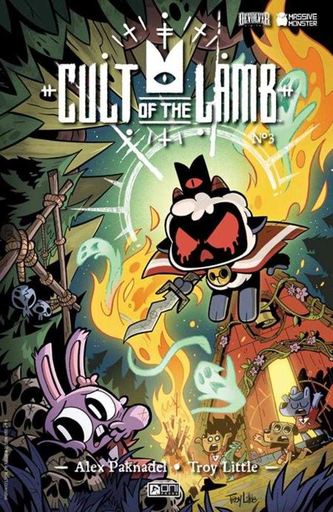 Cult Of The Lamb #3 (Of 4) Cover B Troy Little Variant - gabescaveccc