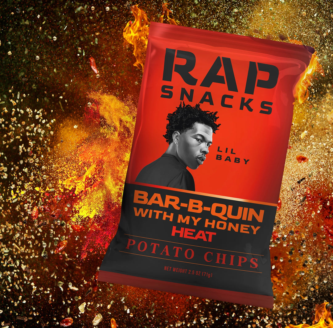 Rap Snack's Chips Bar-B-Quin Heat Lil Baby