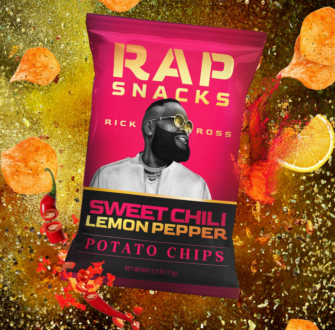 Rap Snack Chips Rick Ross Sweet Chili lemon pepper