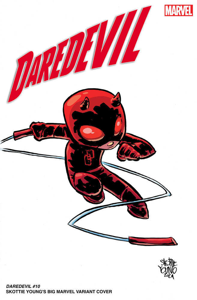 Daredevil #10 Skottie Young'S Big Marvel Variant - gabescaveccc