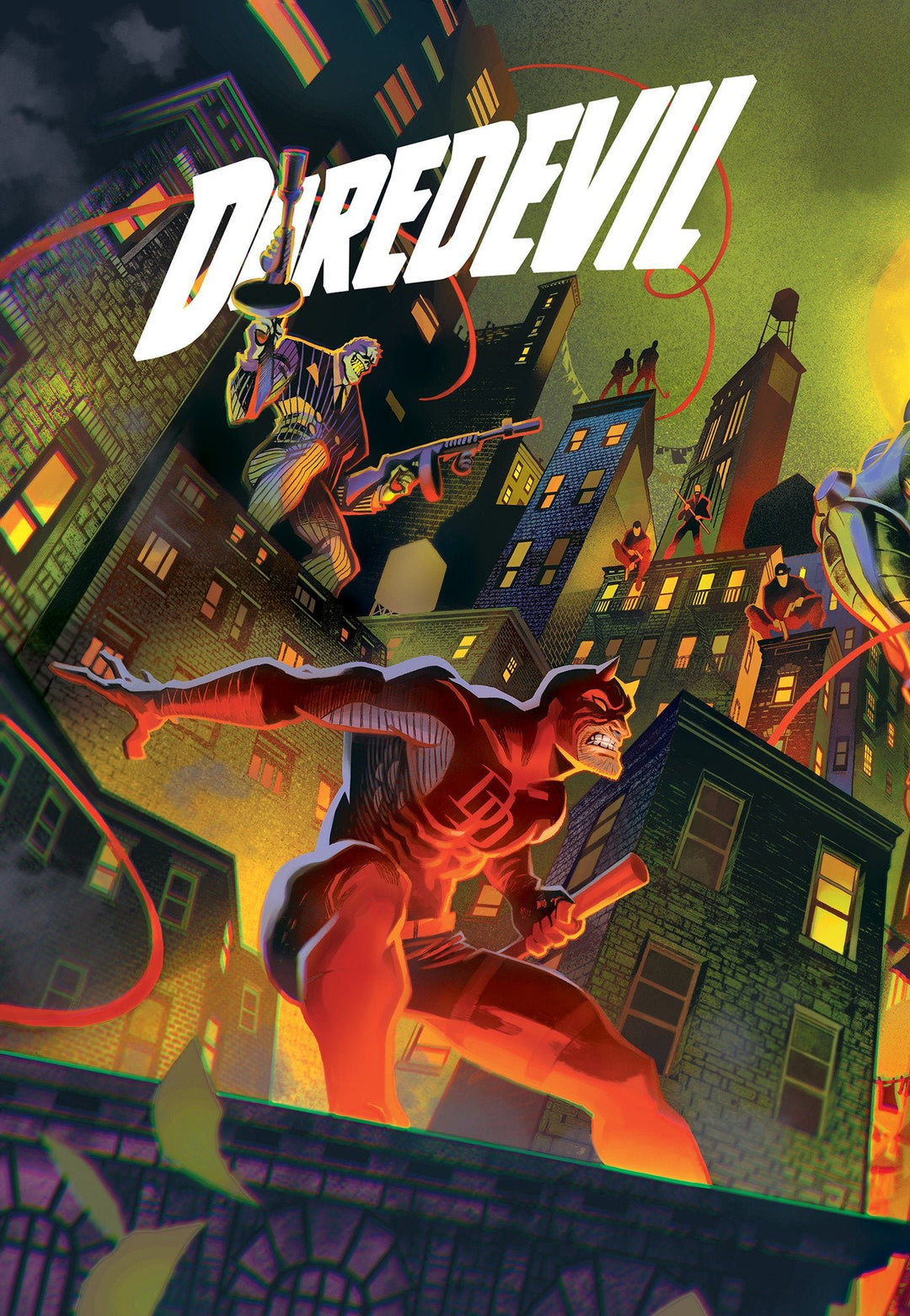 Daredevil 6 Flaviano 2 Part Connecting Variant - gabescaveccc