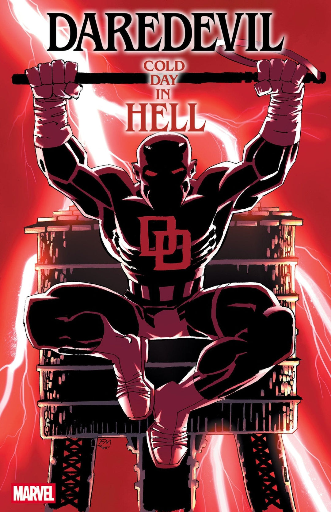 Daredevil: Cold Day In Hell #1 Frank Miller Variant - gabescaveccc