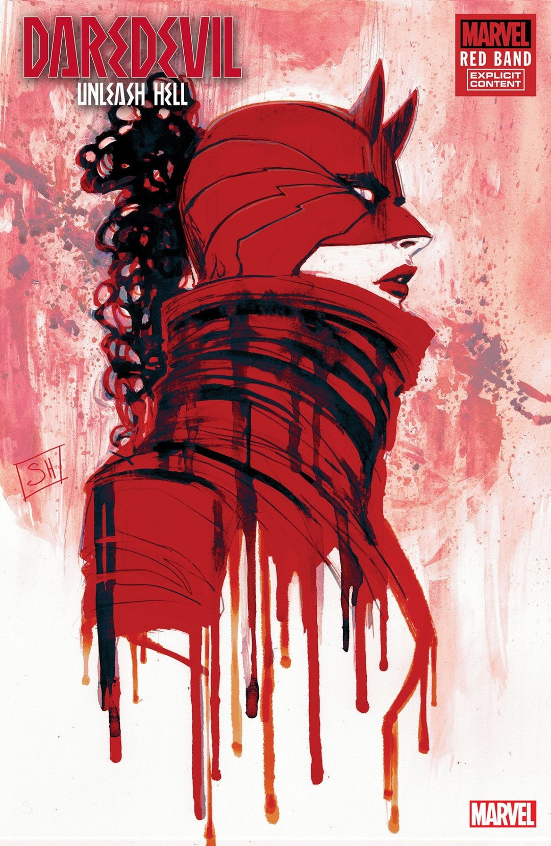 Daredevil: Unleash Hell - Red Band #1 Stephanie Hans Variant [Polybagged] - gabescaveccc