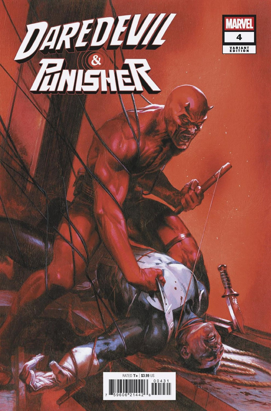 Daredevil/Punisher: The Devil's Trigger 4 Gabriele Dell'otto Variant - gabescaveccc