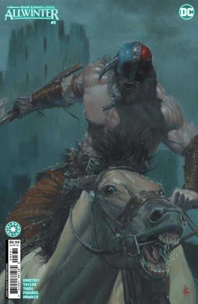 Dark Knights Of Steel Allwinter #3 (Of 6) Cover C Riccardo Federici Card Stock Variant - gabescaveccc