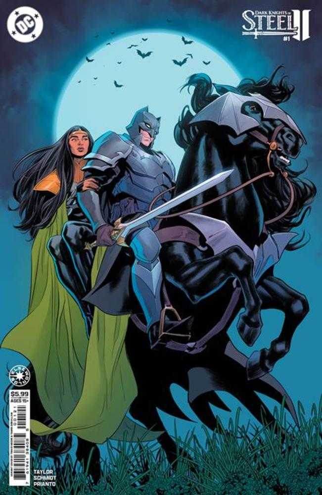 Dark Knights Of Steel II 1 (Of 12) Cover B Travis Moore Card Stock Variant - gabescaveccc