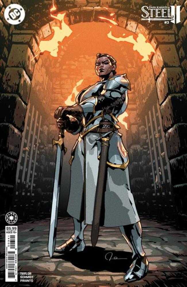 Dark Knights Of Steel II 3 (Of 12) Cover D Gerald Parel Card Stock Variant - gabescaveccc