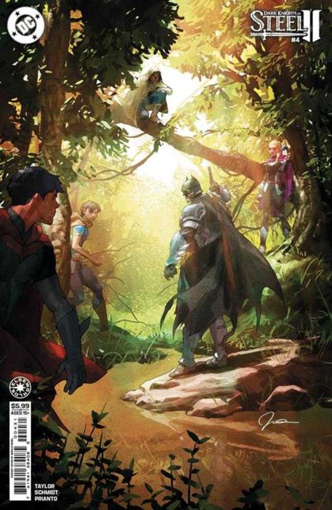 Dark Knights Of Steel II #4 (Of 12) Cover C Gerald Parel Card Stock Variant - gabescaveccc