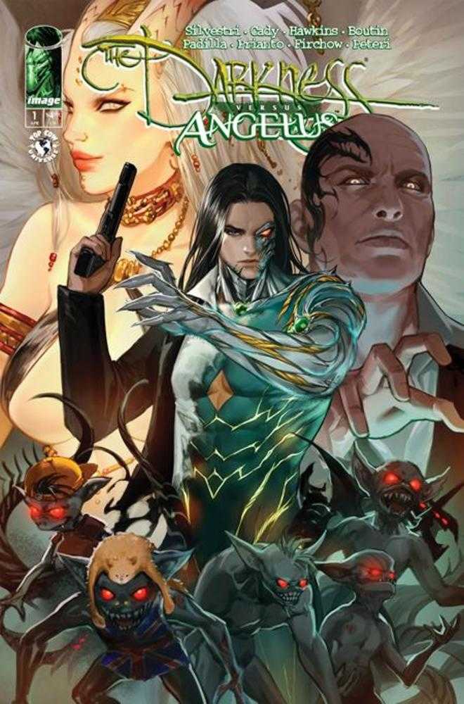 Darkness vs Angelus (One Shot) Cover B Leirix Variant - gabescaveccc