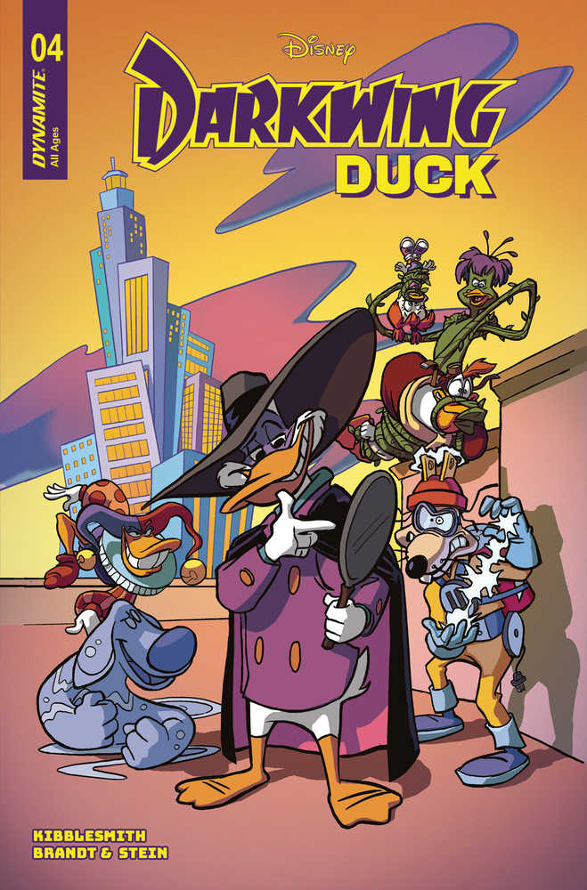 Darkwing Duck #4 Cover A Stones - gabescaveccc