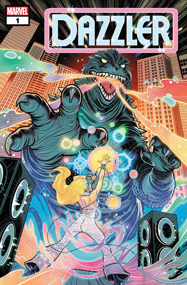 Dazzler #1 Elizabeth Torque Godzilla Variant - gabescaveccc