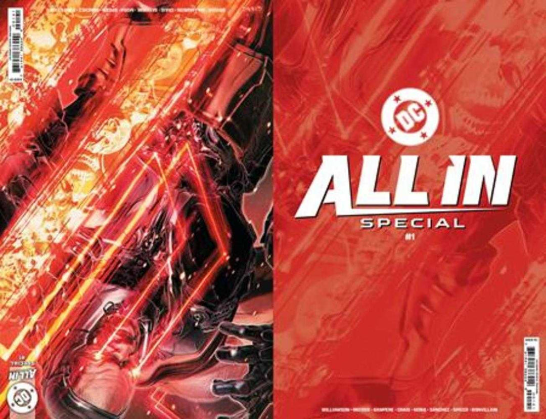 DC All In Special #1 (One Shot) Cover E 1 in 25 John Giang Wraparound Card Stock Variant - gabescaveccc