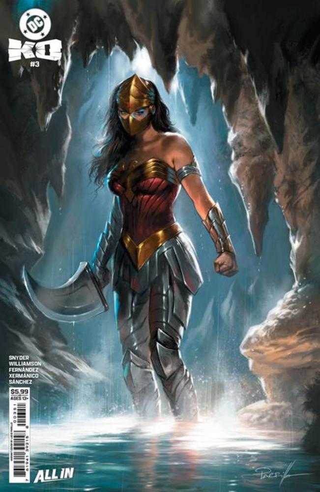 DC K.O. 3 (Of 5) Cover E Lucio Parrillo Card Stock Variant - gabescaveccc