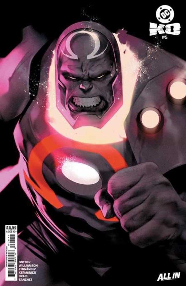 DC K.O. 5 (Of 5) Cover F Ben Oliver Face Off Card Stock Variant - gabescaveccc