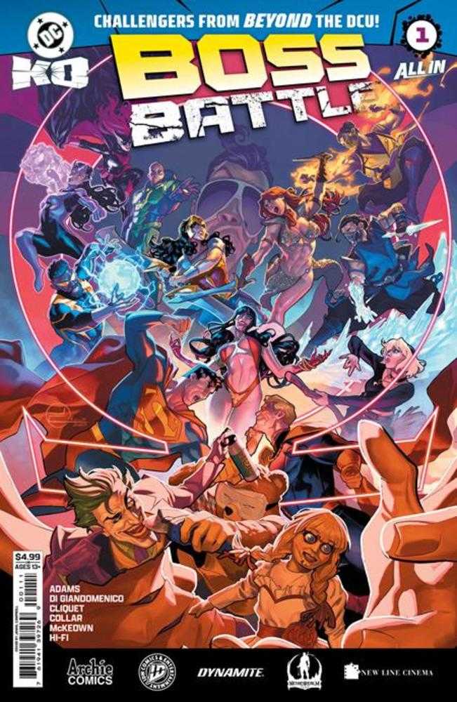 DC K.O. Boss Battle 1 (One Shot) Cover A Jamal Campbell - gabescaveccc