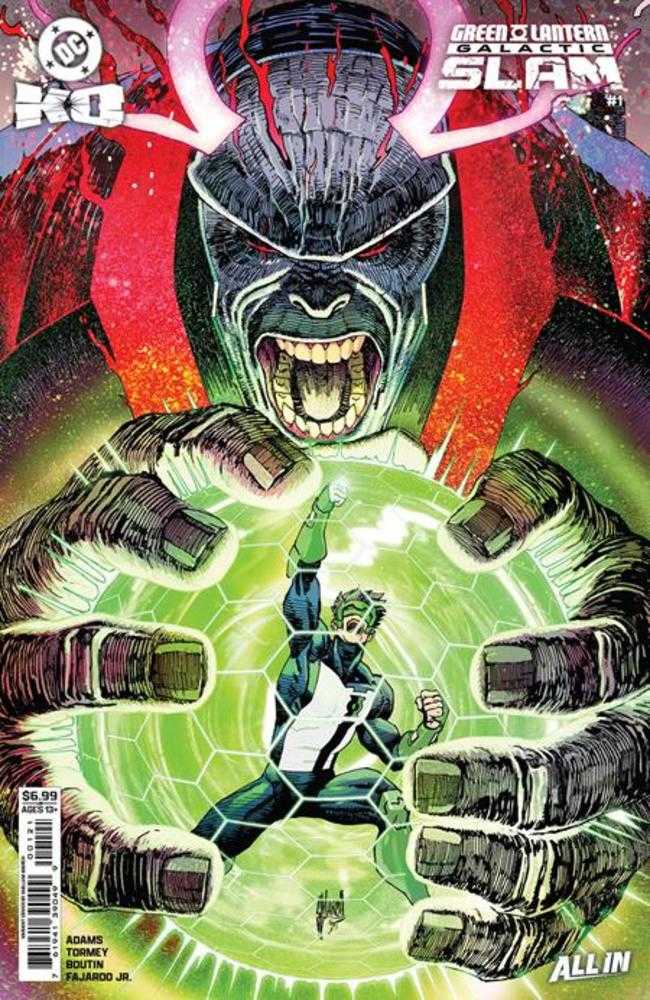 DC K.O. Green Lantern Galactic Slam 1 (One Shot) Cover B Guillem March Card Stock Variant - gabescaveccc