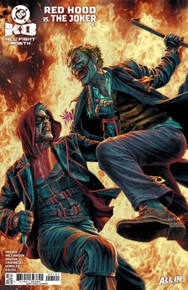DC K.O. Red Hood vs Joker 1 (One Shot) Cover C Lee Bermejo Card Stock Variant - gabescaveccc