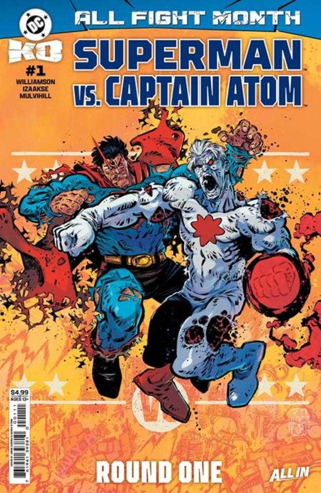 DC K.O. Superman vs Captain Atom 1 (One Shot) Cover A Jorge Corona - gabescaveccc