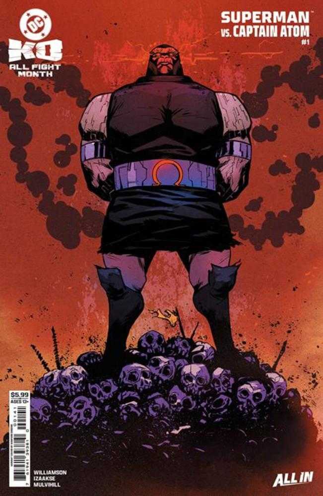 DC K.O. Superman vs Captain Atom 1 (One Shot) Cover D Sanford Greene Card Stock Variant - gabescaveccc
