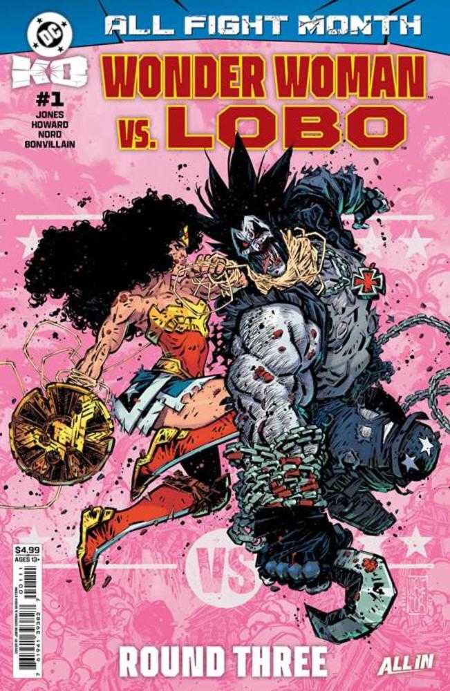 DC K.O. Wonder Woman vs Lobo 1 (One Shot) Cover A Jorge Corona - gabescaveccc