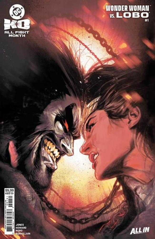 DC K.O. Wonder Woman vs Lobo 1 (One Shot) Cover C Joelle Jones Card Stock Variant - gabescaveccc