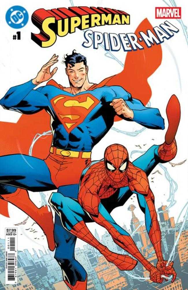 DC Marvel Superman Spider - Man 1 (One Shot) Cover A Jorge Jimenez - gabescaveccc