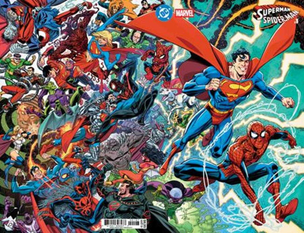 DC Marvel Superman Spider-Man #1 (One Shot) Cover O Scott Koblish