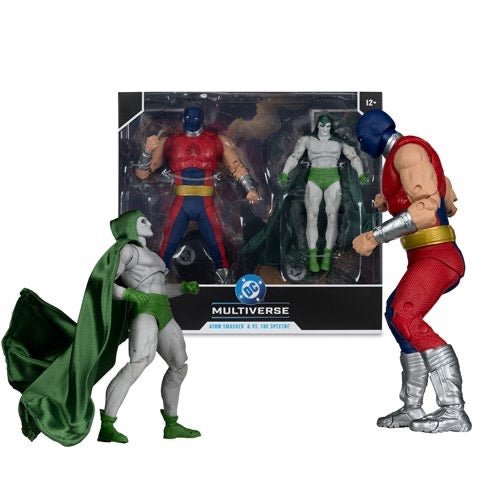 DC Multiverse Atom Smasher Megafig vs. The Spectre JSA: Black Vengeance Action Figure 2 - Pack - gabescaveccc