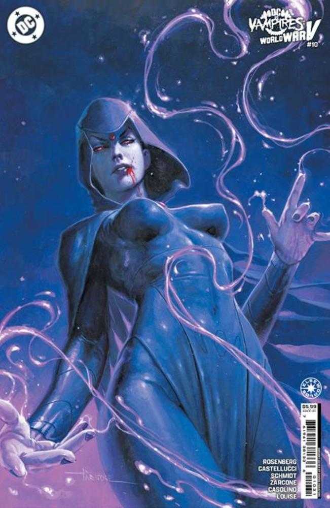 DC vs Vampires World War V 10 (Of 12) Cover B Davide Paratore Card Stock Variant - gabescaveccc