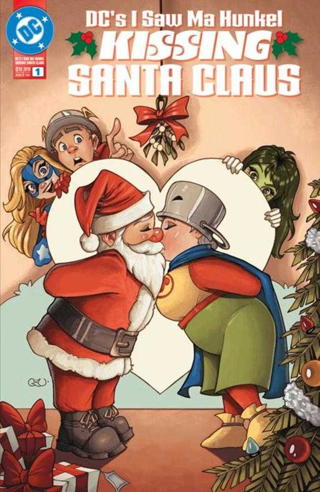 DC's I Saw Ma Hunkel Kissing Santa Claus 1 (One Shot) Cover A Chrissie Zullo - gabescaveccc