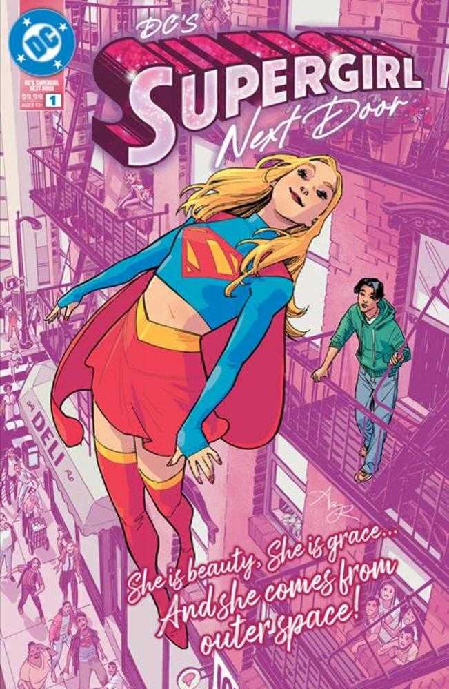 DC's Supergirl Next Door 1 (One Shot) Cover A Amy Reeder - gabescaveccc