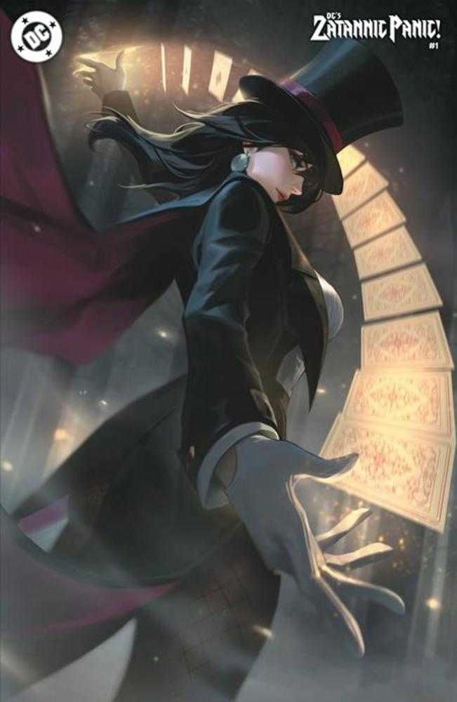 DC's Zatannic Panic 1 (One Shot) Cover C Sean Raiko Tay Card Stock Variant - gabescaveccc