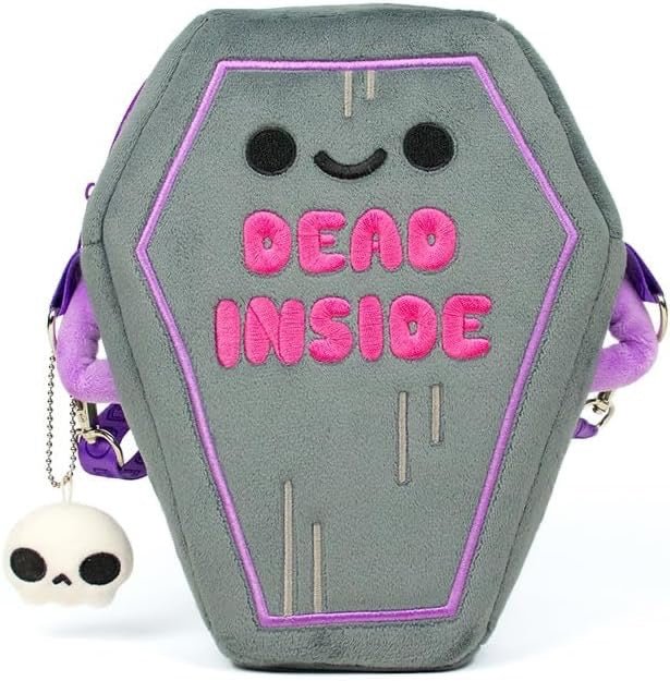 Dead Inside Plush Purse - gabescaveccc