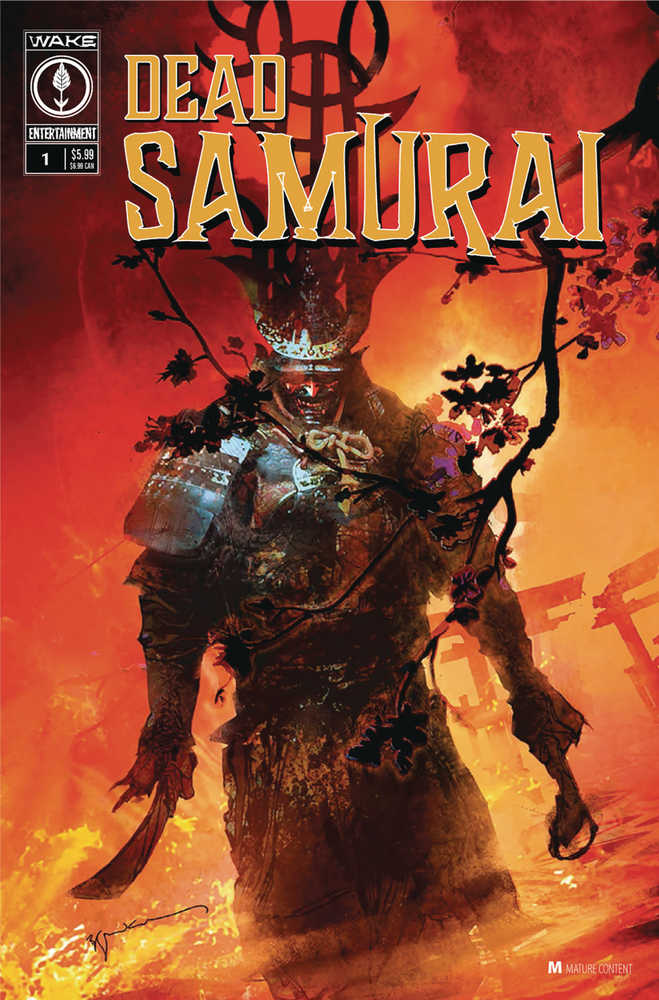 Dead Samurai #1 Cover A Bill Sienkiewicz (Mature) - gabescaveccc