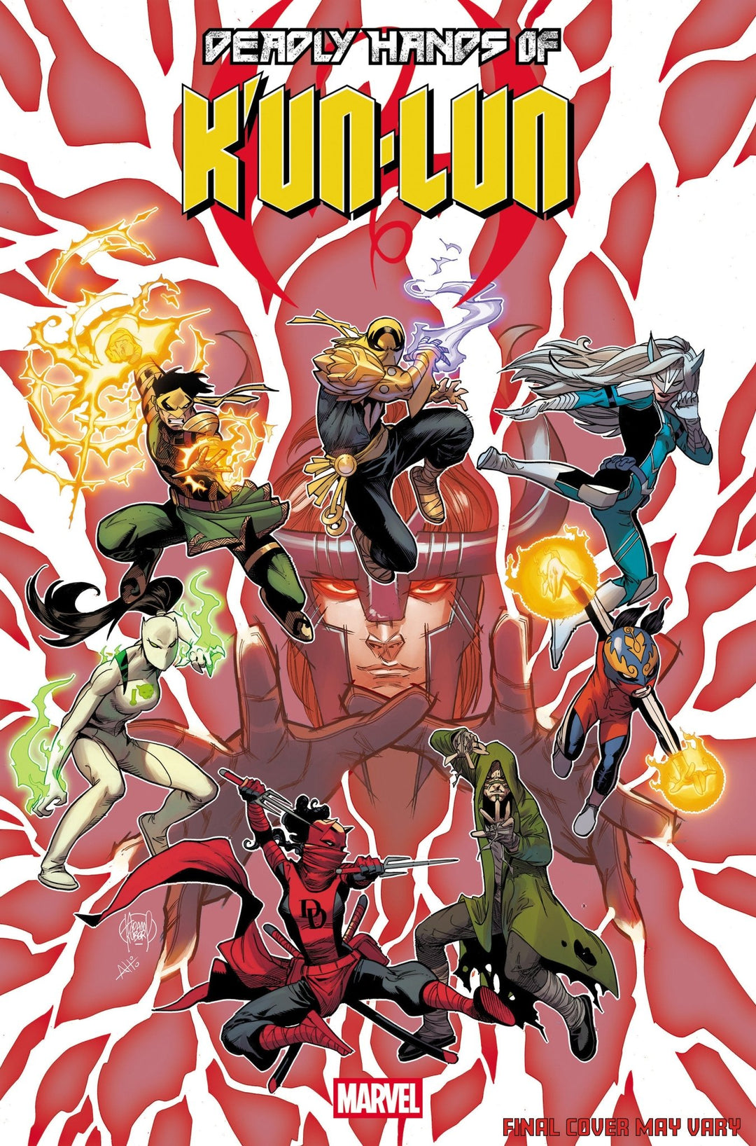 Deadly Hands Of K'un Lun 1 Adam Kubert Variant - gabescaveccc